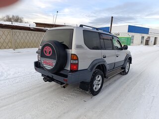1997 Toyota Land Cruiser Prado 90 Series, серебристый, 1350000 рублей, вид 4
