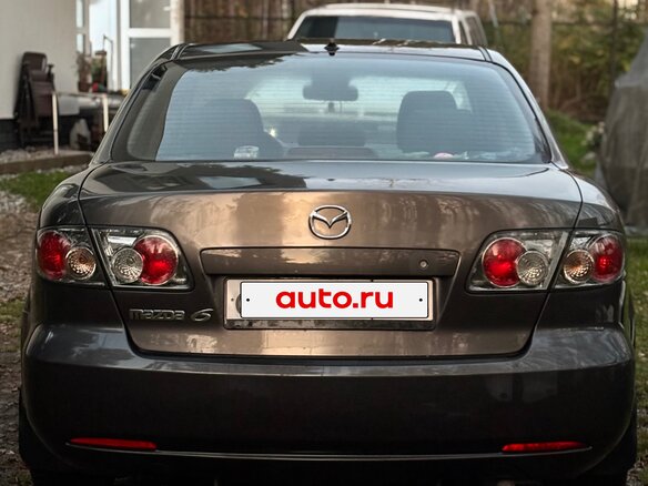 2006 Mazda 6 I (GG) Рестайлинг, серый, 400000 рублей - вид 2