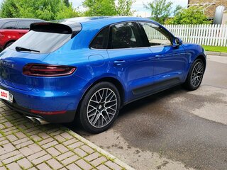 2015 Porsche Macan S I, синий, 2100000 рублей, вид 3