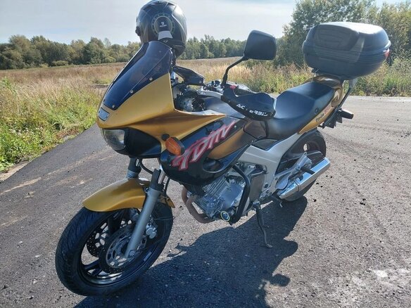 2000 Yamaha TDM850, золотистый, 330000 рублей - вид 2