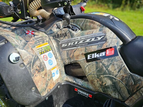 2013 Yamaha Grizzly 700, коричневый, 900000 рублей - вид 6