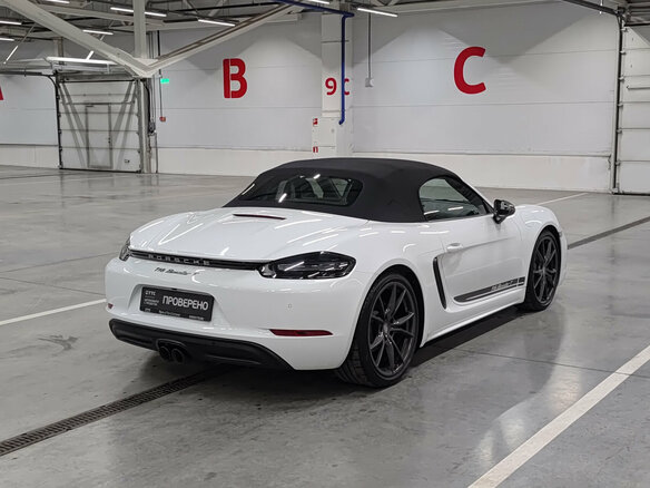 2019 Porsche Boxster T IV 718 (982), белый - вид 5