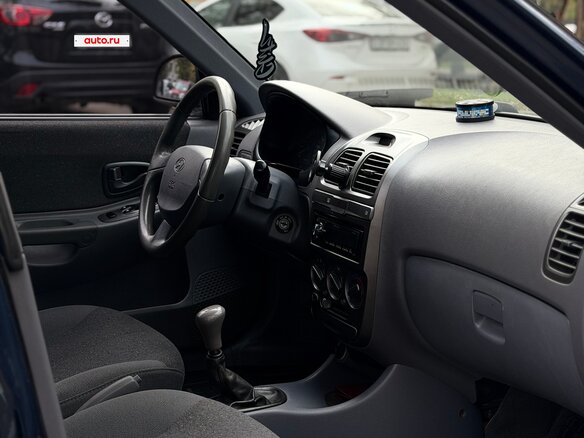 2009 Hyundai Accent ТагАЗ II, синий, 450000 рублей - вид 9