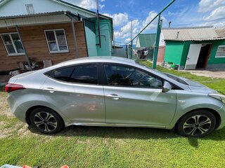 2014 Hyundai Elantra V (MD), серый, 680000 рублей, вид 4