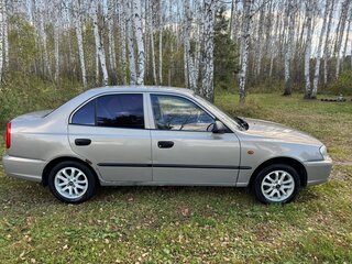 2007 Hyundai Accent ТагАЗ II, бежевый, 365000 рублей, вид 5