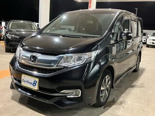 2015 Honda Stepwgn Spada V, чёрный, 1210000 рублей, вид 2