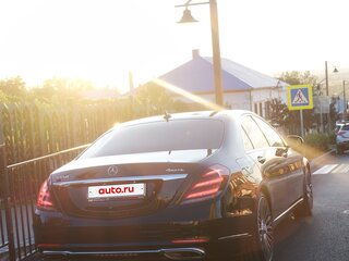 2017 Mercedes-Benz S-Класс 450 VI (W222, C217) Рестайлинг, чёрный, 4650000 рублей, вид 4