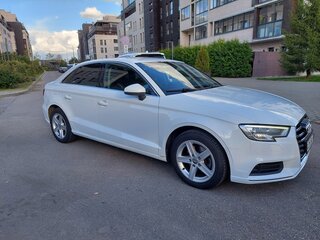 2018 Audi A3 III (8V) Рестайлинг, белый, 1570000 рублей, вид 1