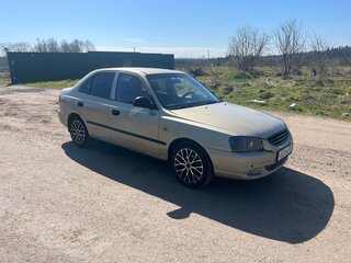 2006 Hyundai Accent ТагАЗ II, бежевый, 205000 рублей, вид 3