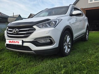2017 Hyundai Santa Fe III Рестайлинг, белый, 2150000 рублей, вид 1