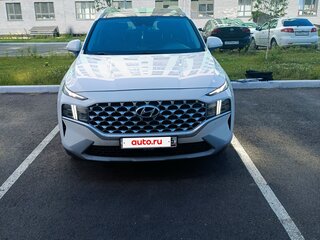 2021 Hyundai Santa Fe IV Рестайлинг, белый, 3385000 рублей, вид 2