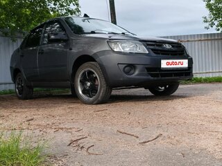 2012 Lada (ВАЗ) Granta I, серый, 315000 рублей, вид 3