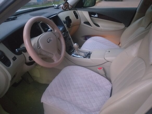 2011 Infiniti EX25 I (J50), белый, 1450000 рублей - вид 4
