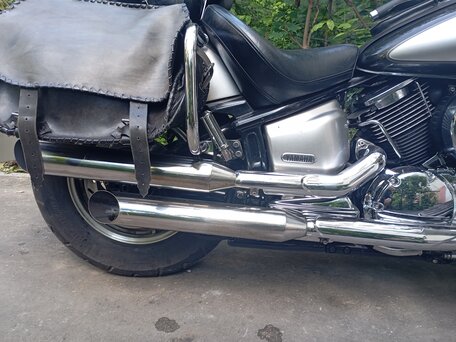 2004 Yamaha XVS1100, серебристый, 640000 рублей, вид 3