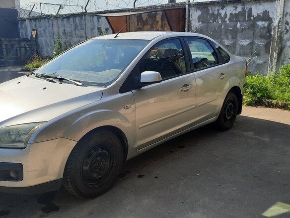 2006 Ford Focus II, серебристый