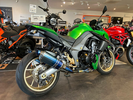 2010 Kawasaki Z 1000, зелёный, 720000 рублей, вид 4