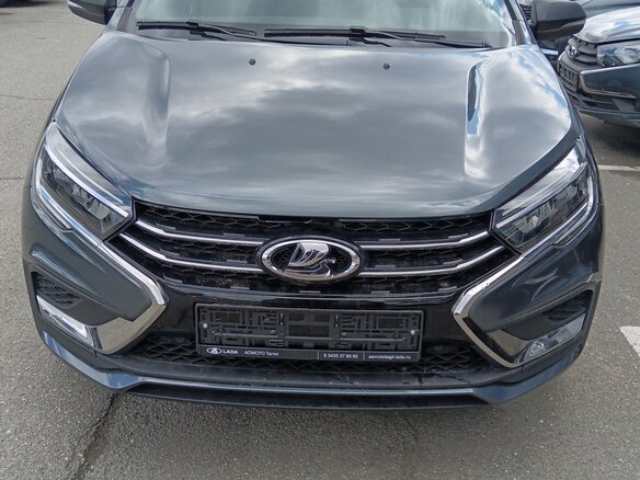 2026 Lada (ВАЗ) Vesta I Рестайлинг (NG), серебристый - вид 2