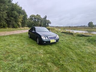 2007 Mercedes-Benz E-Класс 200 III (W211, S211) Рестайлинг, зелёный, 1100000 рублей, вид 2