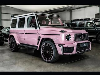 2026 Mercedes-Benz G-Класс AMG Brabus 800 II (W465) Рестайлинг, розовый, 61000000 рублей, вид 3