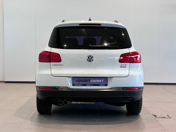 2014 Volkswagen Tiguan I Рестайлинг, белый, 1220000 рублей - вид 5