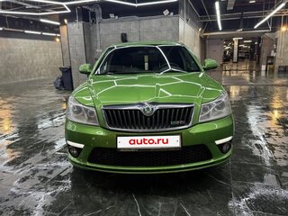 2012 Skoda Octavia RS II Рестайлинг, зелёный, 1250000 рублей, вид 3