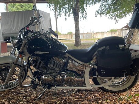1999 Yamaha XVS400 Drag Star, чёрный, 420000 рублей, вид 3