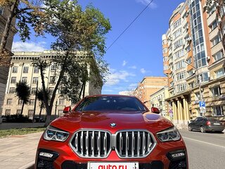2020 BMW X6 30d III (G06), красный, 8900000 рублей, вид 2