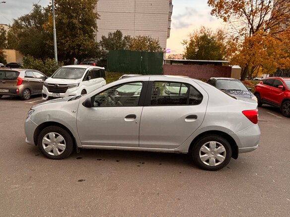 2014 Renault Logan II, серебристый, 800000 рублей - вид 6