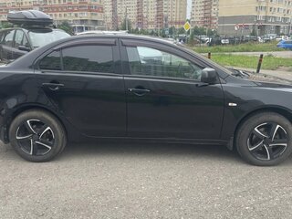 2012 Mitsubishi Lancer X Рестайлинг, чёрный, 600000 рублей, вид 5