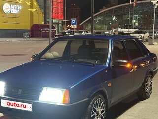 2002 Lada (ВАЗ) 21099, синий, 180000 рублей, вид 2