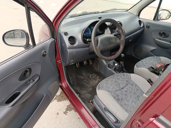 2008 Daewoo Matiz I Рестайлинг, пурпурный, 215000 рублей - вид 6