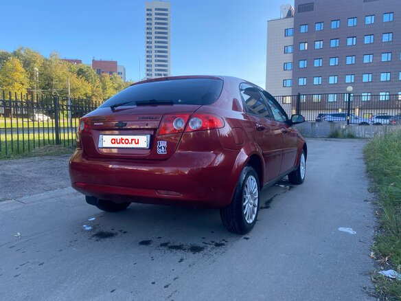 2006 Chevrolet Lacetti I, красный, 350000 рублей - вид 3