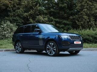 2019 Land Rover Range Rover Long IV Рестайлинг, голубой, 9750000 рублей, вид 3
