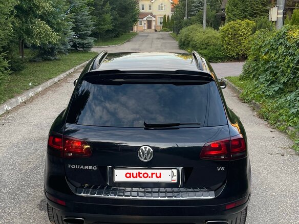 2012 Volkswagen Touareg II, чёрный, 1790000 рублей - вид 4