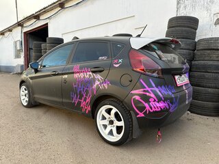 2017 Ford Fiesta Mk6 Рестайлинг, красный, 899000 рублей, вид 5