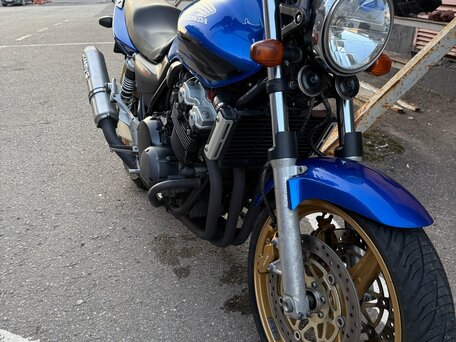 2004 Honda CB 400 Super Four, синий, 345000 рублей, вид 4