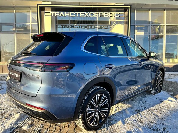 2025 Geely EX5 Гибрид EM-i, синий - вид 4