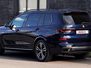 2022 BMW X7 40i I (G07) Рестайлинг, синий, 8020689 рублей, вид 4