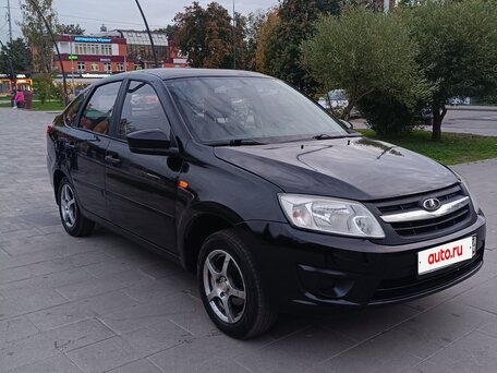 2015 Lada (ВАЗ) Granta I, чёрный, 280000 рублей, вид 5
