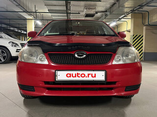 2001 Toyota Corolla Runx IX (E120, E130), красный, 450000 рублей, вид 1