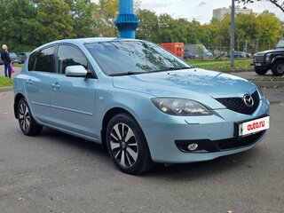 2007 Mazda 3 I (BK) Рестайлинг, серебристый, 510000 рублей, вид 3