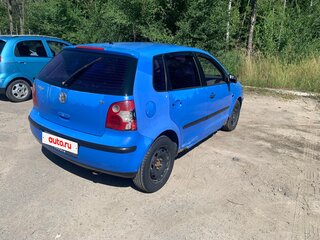 2002 Volkswagen Polo IV, синий, 140000 рублей, вид 4