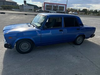 2007 Lada (ВАЗ) 2107, синий, 180000 рублей, вид 4
