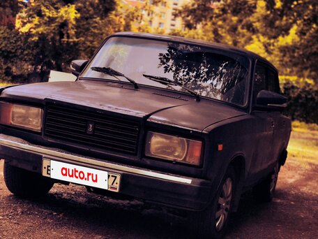 1999 Lada (ВАЗ) 2107, фиолетовый, 60000 рублей, вид 2