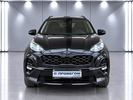 2021 Kia Sportage IV Рестайлинг, чёрный, 2728229 рублей, вид 2