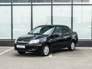 2014 Lada (ВАЗ) Granta I, чёрный, 370000 рублей, вид 1