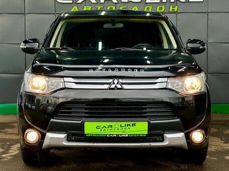 2014 Mitsubishi Outlander III Рестайлинг, чёрный, 1299000 рублей, вид 5