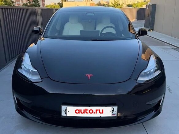 2019 Tesla Model 3 Performance I, чёрный