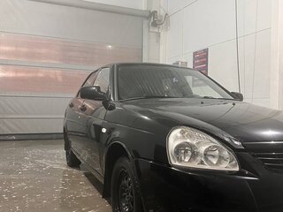 2009 Lada (ВАЗ) Priora I, чёрный, 150000 рублей, вид 2