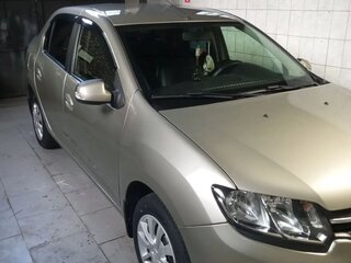 2015 Renault Logan II, бежевый, 620000 рублей, вид 1